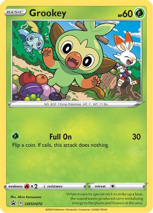 Grookey - SWSH070 - SWSH Promos