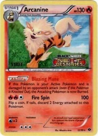 Arcanine 012/99 - Holofoil Black and White Promos - Promo