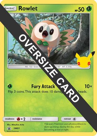 Rowlet SM01 First Partner Pack - Promo
