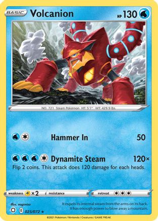 Volcanion 025/072 Shining Fates - Rare