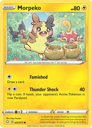 Morpeko (035) 035/072 Shining Fates - Common