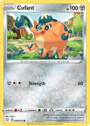 Cufant 049/072 - Reverse Holofoil Shining Fates - Common