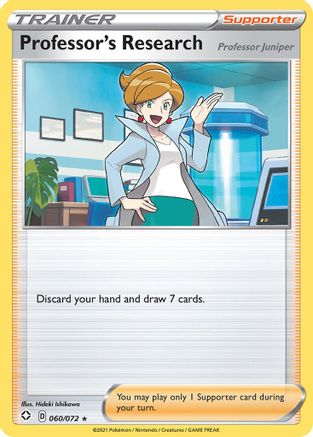 Professor's Research 060/072 Shining Fates - Rare