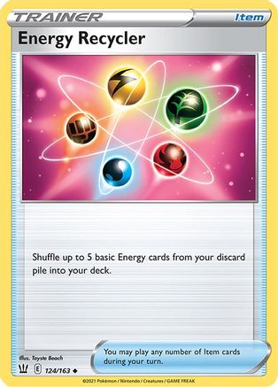 Energy Recycler 124/163 SWSH05 Battle Styles - Uncommon