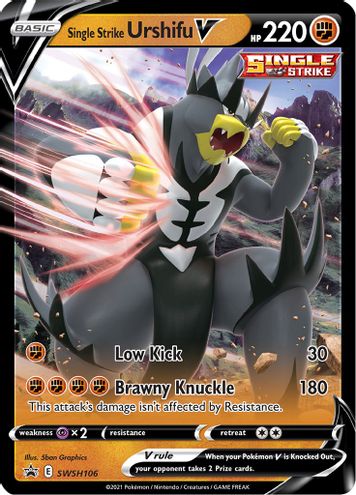 Single Strike Urshifu V - SWSH106 - SWSH Promos