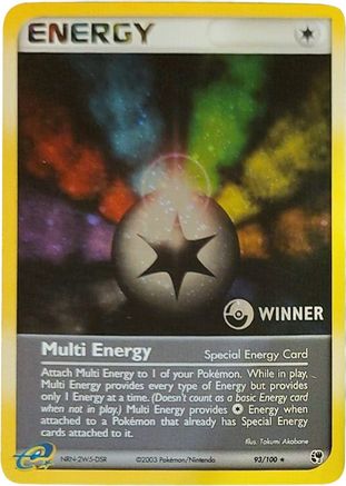 Multi Energy (Special) 093/100 - Holofoil League & Championship Cards - Promo