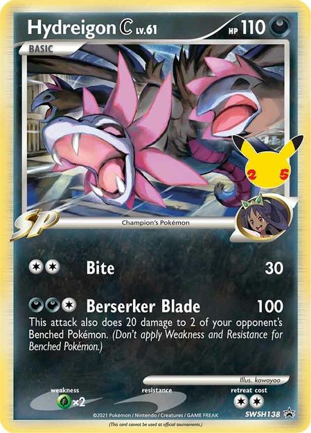 Hydreigon C lv.61 - SWSH138 - SWSH Promos