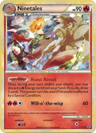 Ninetales 007/123 - Holofoil Blister Exclusives - Promo