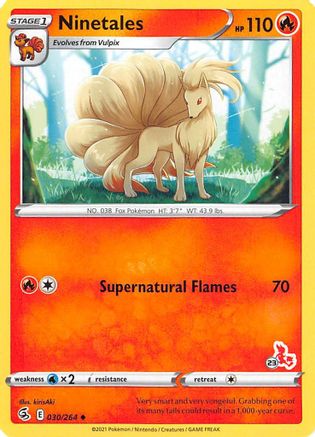 Ninetales 030/264 Battle Academy 2022 - Promo