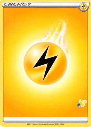 Lightning Energy (#10 Pikachu Stamped) Battle Academy 2022 - Promo
