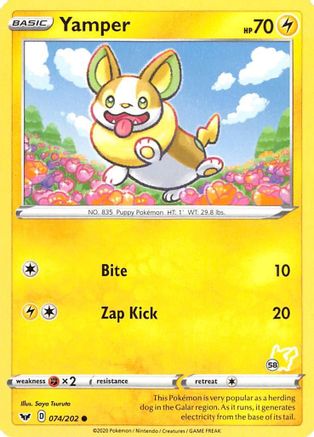 Yamper 074/202 Battle Academy 2022 - Promo