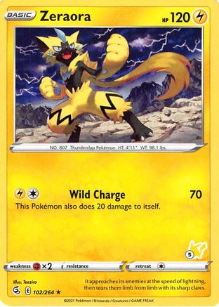 Zeraora 102/264 Battle Academy 2022 - Promo