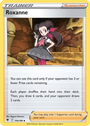 Roxanne 150/189 - Reverse Holofoil SWSH10 Astral Radiance - Uncommon
