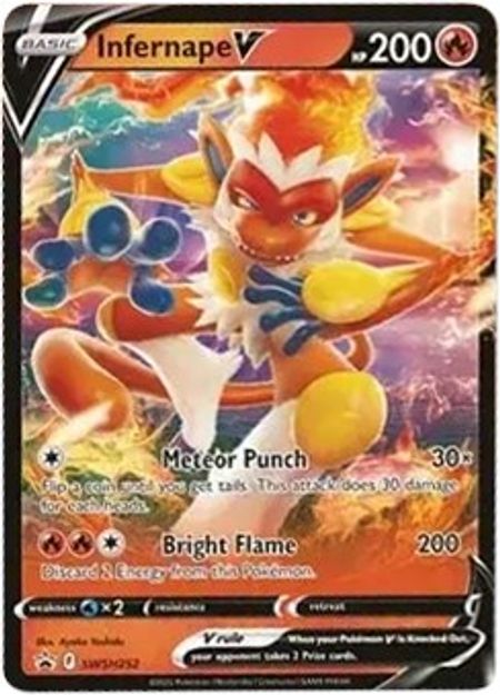 Infernape V - SWSH252 - SWSH Promos