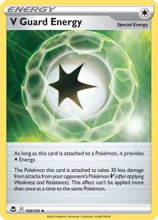 V Guard Energy 169/195 SWSH12 Silver Tempest - Uncommon