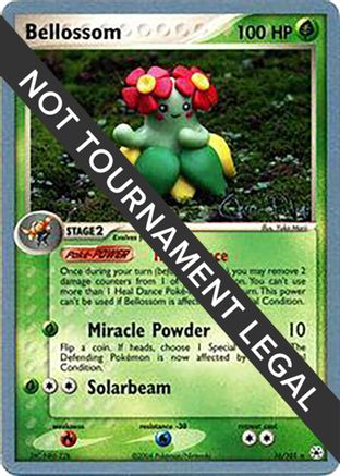 Bellossom - 2004 (Chris Fulop) 016 World Championship Decks - Rare