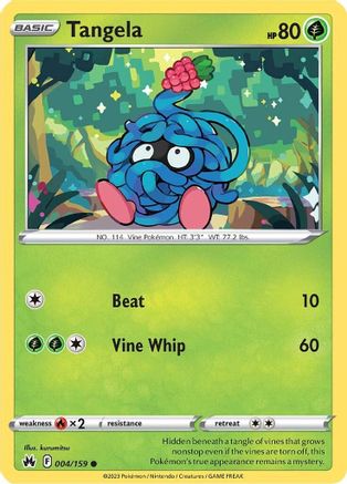 Tangela 004/159 Crown Zenith - Common
