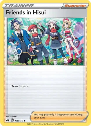 Friends in Hisui - 130/159 - Uncommon - Reverse Holo