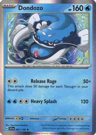 Dondozo 061/198 - Holofoil Miscellaneous Cards & Products - Rare