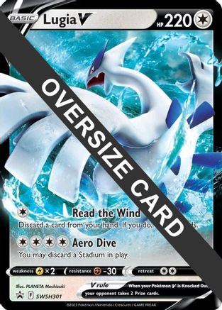Lugia V - SWSH301 - Holofoil Jumbo Cards - Promo