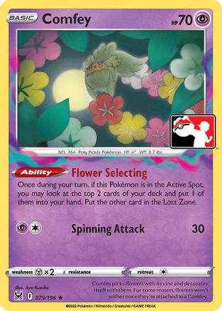 Comfey 079/196 Prize Pack Series Cards - Rare