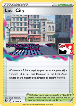 Lost City 161/196 - Holofoil Prize Pack Series Cards - Uncommon