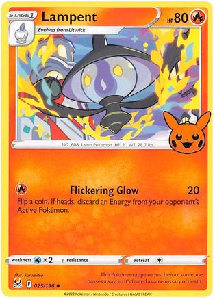 Lampent 025/196 Trick or Trade BOOster Bundle 2023 - Uncommon