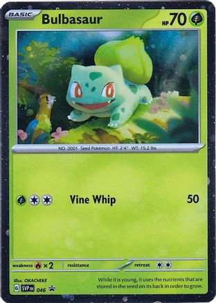 Bulbasaur (Cosmos Holo) - SVP46 - SVP Promos