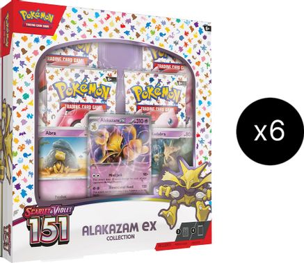 151 Collection Alakazam ex Case