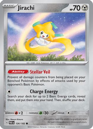 Jirachi 126/182 SV04 Paradox Rift - Common