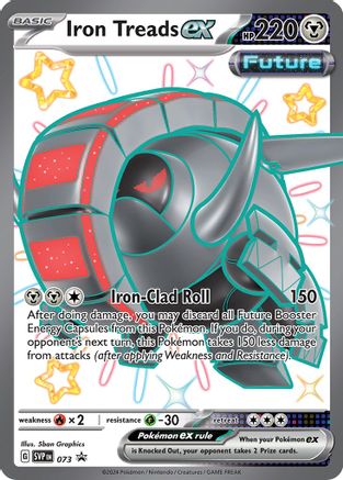 Iron Treads ex 073 - Holofoil SV Scarlet & Violet Promo Cards - Promo