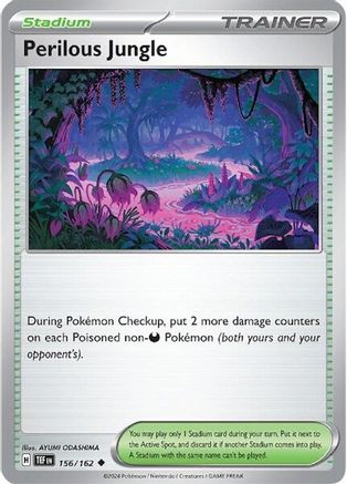 Perilous Jungle 156/162 - Reverse Holofoil SV05 Temporal Forces - Uncommon