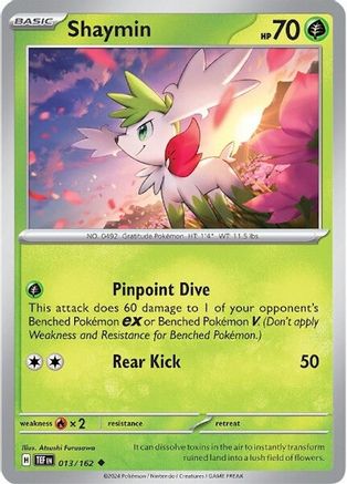 Shaymin 013/162 SV05 Temporal Forces - Uncommon