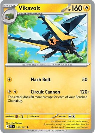 Vikavolt 056/162 SV05 Temporal Forces - Uncommon