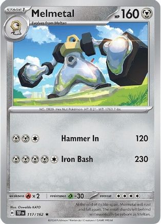 Melmetal 117/162 - Holofoil SV05 Temporal Forces - Rare