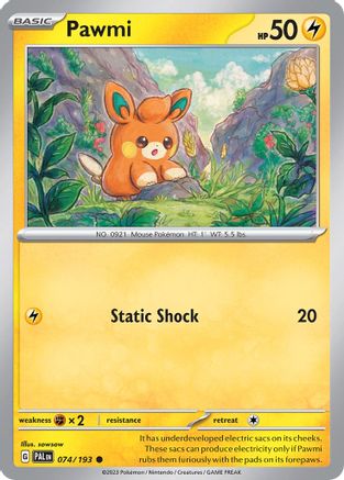 Pawmi (Cosmo Foil) 074/193 - Holofoil Miscellaneous Cards & Products - Promo