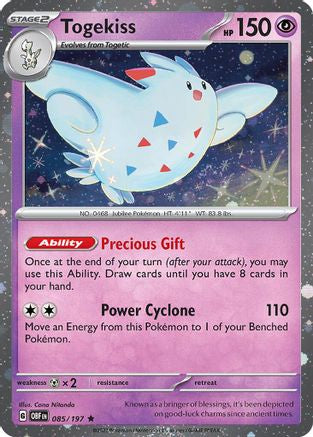 Togekiss 085/197 - Holofoil Blister Exclusives - Promo