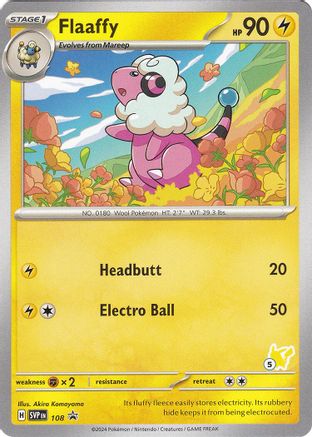 Flaaffy - Pikachu 5 108 Battle Academy 2024 - Promo
