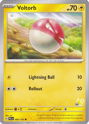 Voltorb - Pikachu 55 066 Battle Academy 2024 - Common