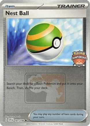 Nest Ball 181/198 - Reverse Holofoil League & Championship Cards - Uncommon