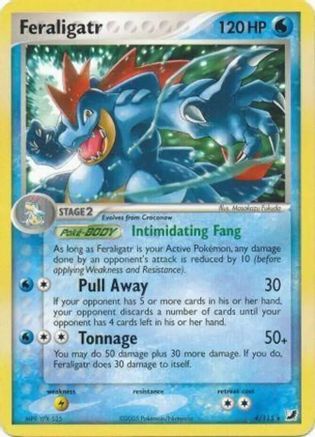 Feraligatr 004/115 Deck Exclusives - Rare