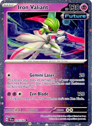 Iron Valiant 079/162 - Holofoil Miscellaneous Cards & Products - Uncommon