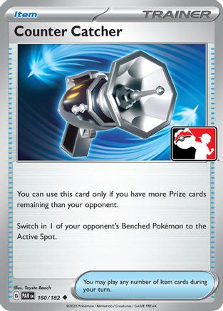 Counter Catcher 160/182 - Holofoil Prize Pack Series Cards - Uncommon