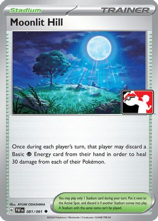 Moonlit Hill 081/091 - Holofoil Prize Pack Series Cards - Uncommon