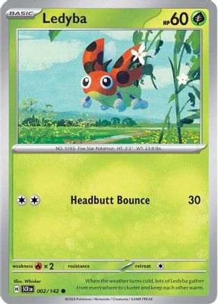 Ledyba 002/142 SV07 Stellar Crown - Common
