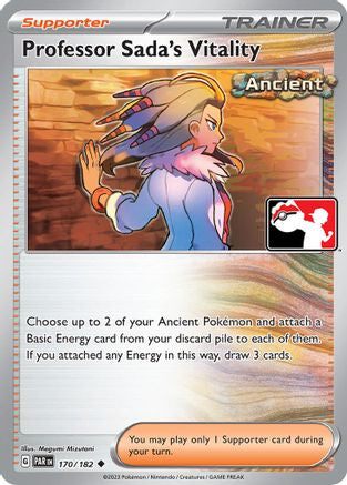 Professor Sada's Vitality 170/182 - Holofoil Prize Pack Series Cards - Uncommon