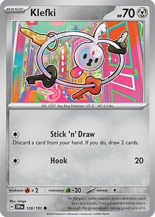 Klefki 128/191 SV08 Surging Sparks - Common