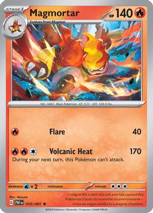 Magmortar 010/091 Deck Exclusives - Rare