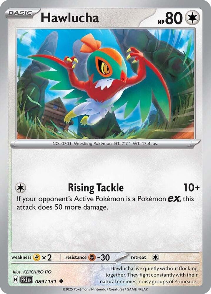 Hawlucha - 089/131 - Uncommon - Reverse Holofoil