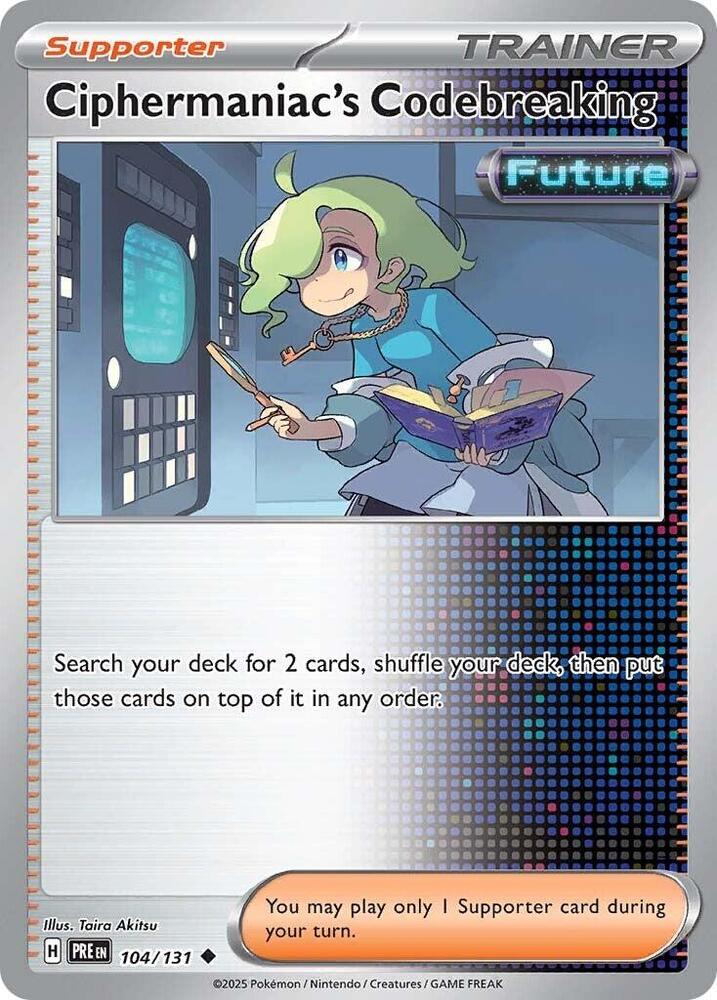 Ciphermaniac's Codebreaking - 104/131 - Uncommon - Reverse Holofoil